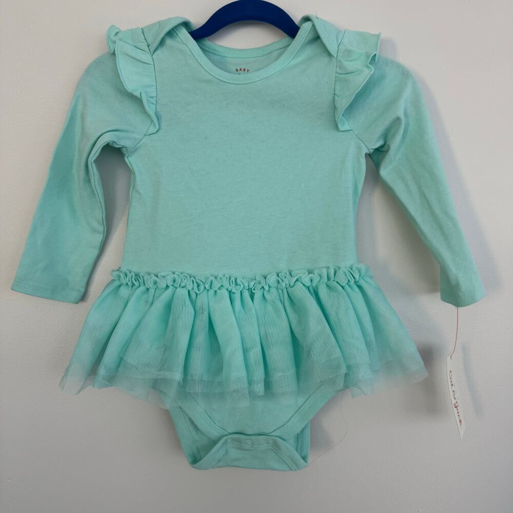 Cat & Jack Tutu Onesie in Soft Aqua